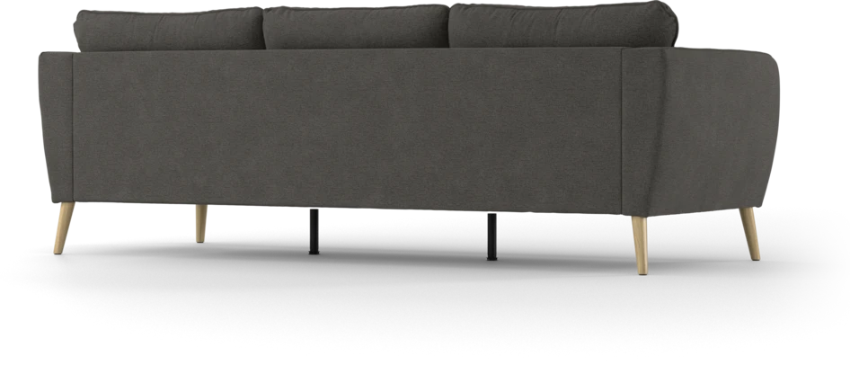 County - 3-sits soffa - Brun