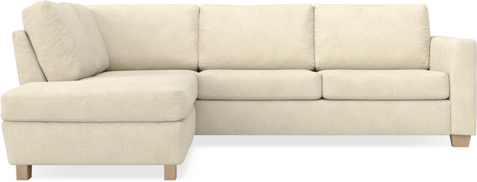 Friday - 2,5-sits soffa med divan vänster - Beige