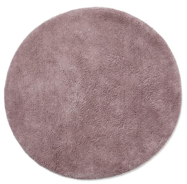 Soft - Badrumsmatta, Ø 90 cm - Rosa
