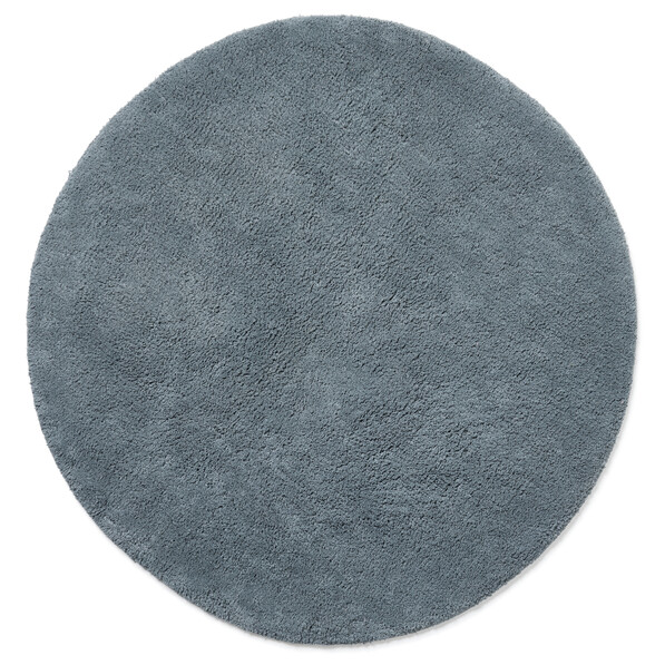 Soft - Badrumsmatta, Ø 90 cm - Grön