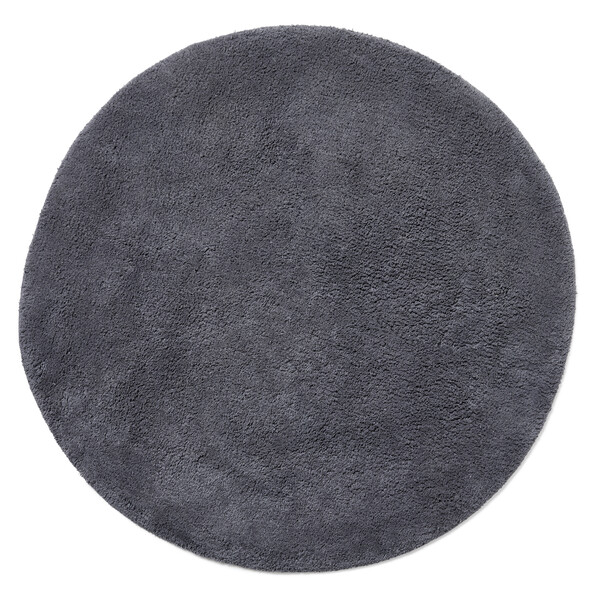 Soft - Badrumsmatta, Ø 90 cm - Grå