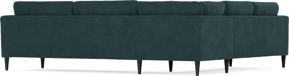 Bridge - Hörnsoffa, 2+3-sits - Blå