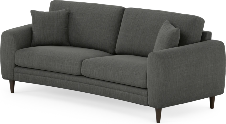 Eden - 2,5-sits soffa svängd - Grå