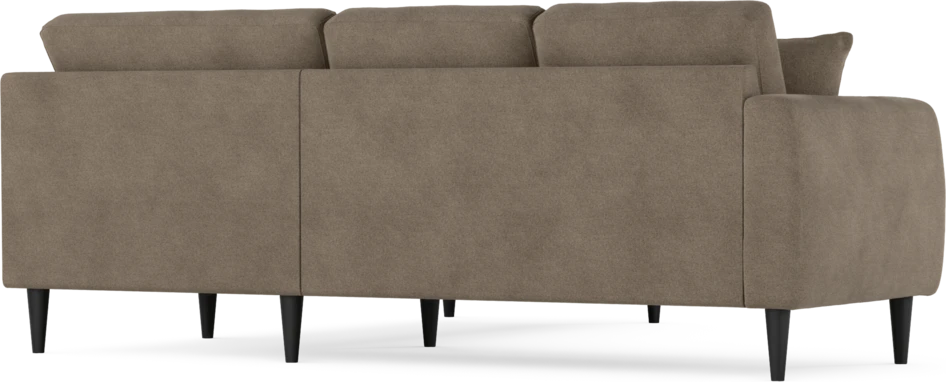Eden - Hörnsoffa, 2+2-sits - Brun