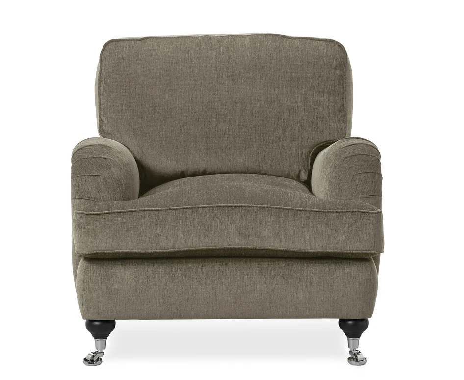 Oxford Delux - Fåtölj, fast klädsel - Beige