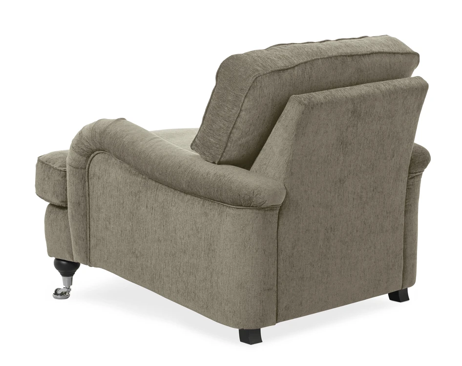 Oxford Delux - Fåtölj, fast klädsel - Beige