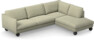 Madison Lux - 3-sits soffa med divan höger - Grön
