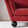 Madison Lux - 3-sits soffa med divan höger - Rosa