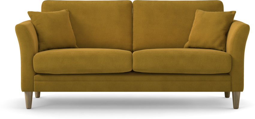 Eden - 2,5-sits soffa - Gul