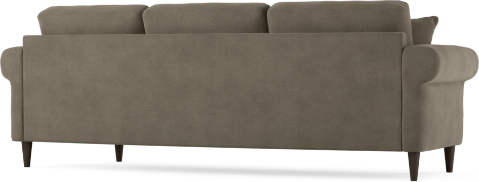 Eden - 3-sits soffa svängd - Beige