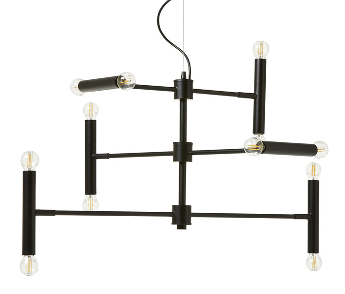 Cole - Taklampa, L90 H52 cm - Svart