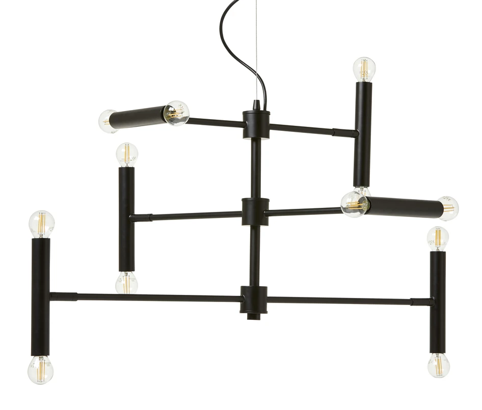 Cole - Taklampa, L90 H52 cm - Svart