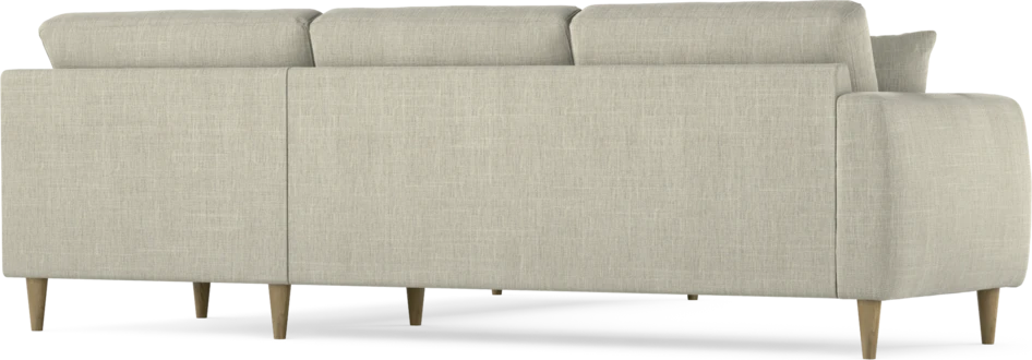 Eden - Hörnsoffa, 2,5+2,5-sits - Beige