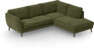 Madison - 2-sits soffa med divan höger - Grön