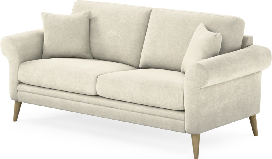 Eden - 2,5-sits soffa - Vit