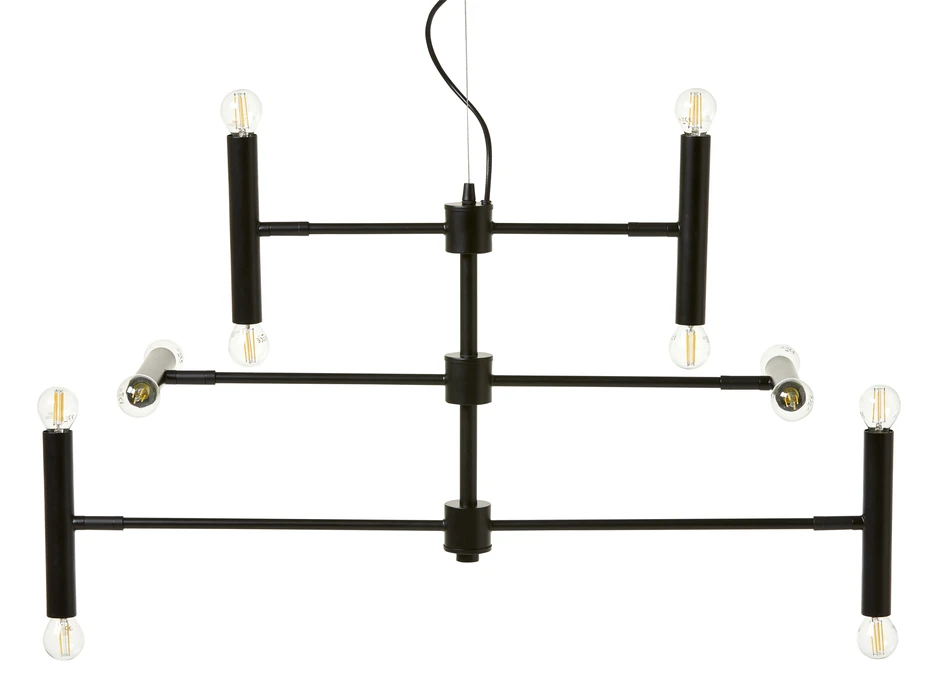 Cole - Taklampa, L90 H52 cm - Svart