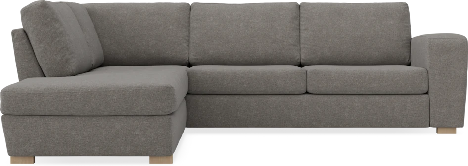 Friday - 2,5-sits soffa med divan vänster - Grå