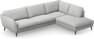 Madison Lux - 3-sits soffa med divan höger - Grå