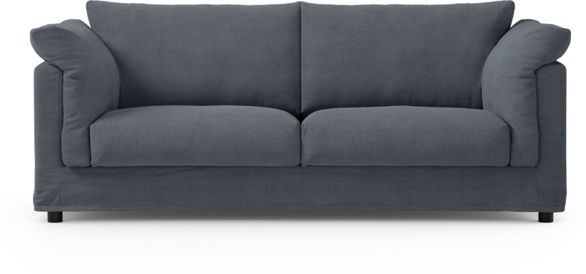 Cherrie - 2,5-sits soffa med kappa - Blå