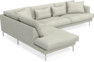 Harper - 3-sits soffa med divan vänster - Beige