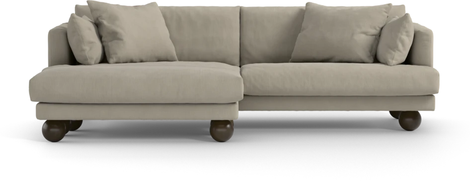 Harper - 4-sits med schäslong XL vänster - Beige