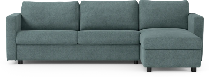 Lindö, Bäddsoffa 2,5-sits med schäslong, vändbar
