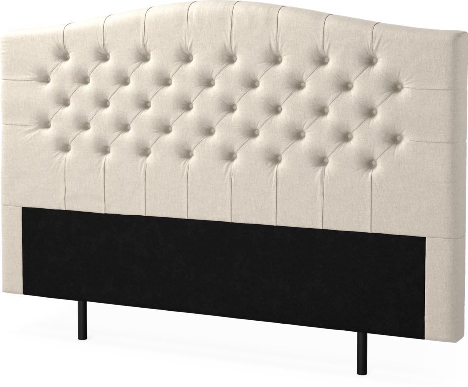 New York välvd - Sänggavel, 90-210 cm - Beige