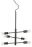 Dylan - Taklampa, H62 Ø50 cm - Svart