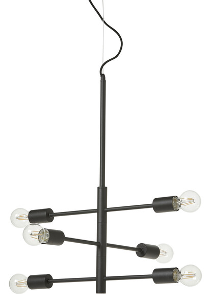 Dylan - Taklampa, H62 Ø50 cm - Svart