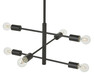 Dylan - Taklampa, H62 Ø50 cm - Svart