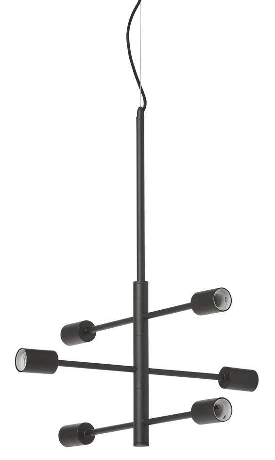 Dylan - Taklampa, H62 Ø50 cm - Svart
