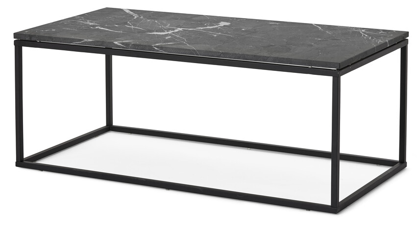 Amanda - Soffbord, 120x60x47 cm - Svart