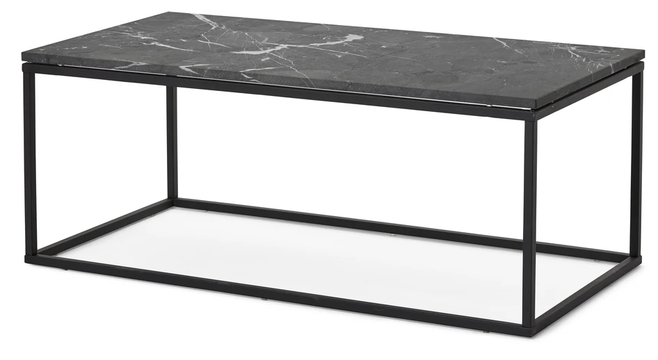 Amanda - Soffbord, 120x60x47 cm - Svart