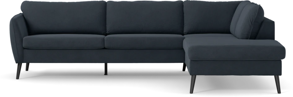 County - 2,5-sits soffa med divan höger - Blå