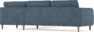 Bridge - Hörnsoffa, 2+2-sits - Blå