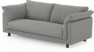 Cherrie - 2,5-sits soffa, hel dyna, fast klädsel - Grå