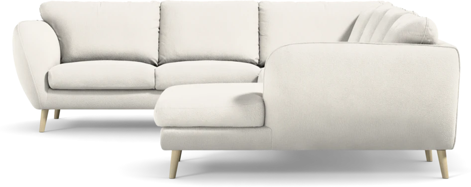 Madison Lux - Hörnsoffa med schäslong höger - Beige