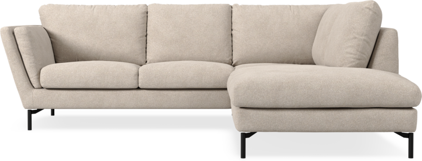 Madison - 2-sits soffa med divan höger - Vit