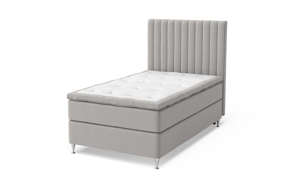Malibu - Sänggavel, B 90-140 cm - Grå