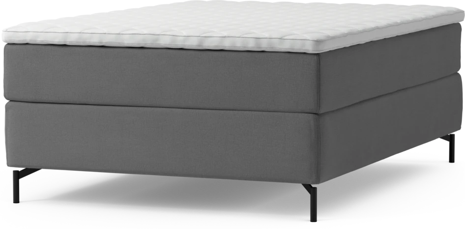Delux Dream - Kontinentalsäng, enkelsäng 140 cm med bäddmadrass och sängben