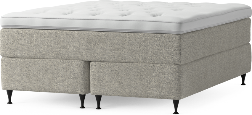 Delux Dream - Kontinentalsäng, dubbelsäng med bäddmadrass och sängben