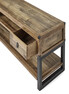 Woodenforge - Tv-bänk, B 150 cm - Brun