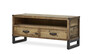 Woodenforge - Tv-bänk, B 120 cm - Brun