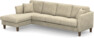 Eden - 3-sits soffa med schäslong - Beige