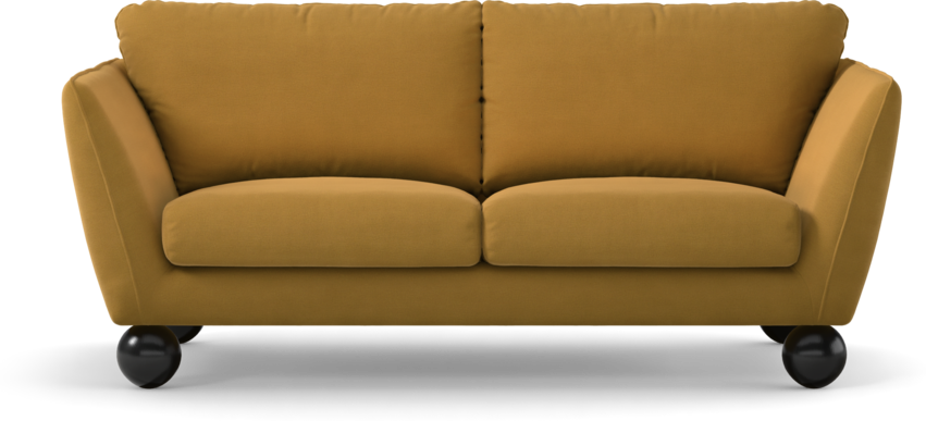 Madison Lux - 2-sits soffa - Gul