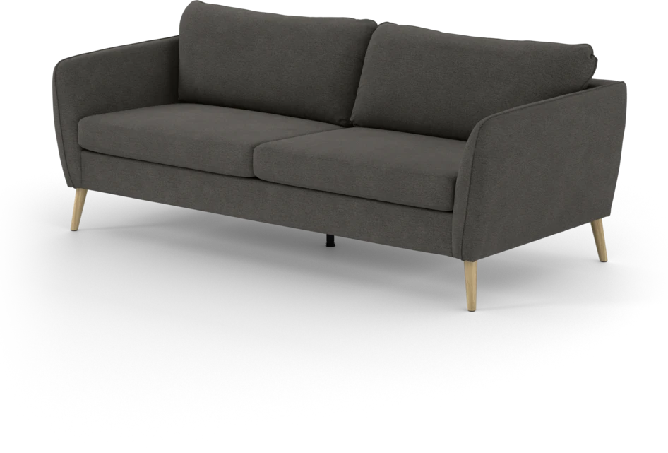 County - 2,5-sits soffa - Brun
