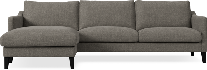 Winston - 3-sits soffa med schäslong, vändbar - Grå