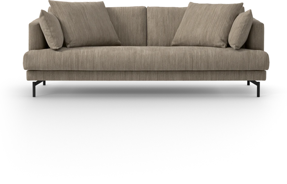 Harper - 3-sits soffa, hel dyna - Beige