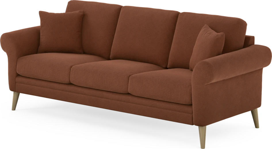 Eden - 3-sits soffa - Orange