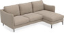 Madison - 2-sits soffa med schäslong höger - Beige